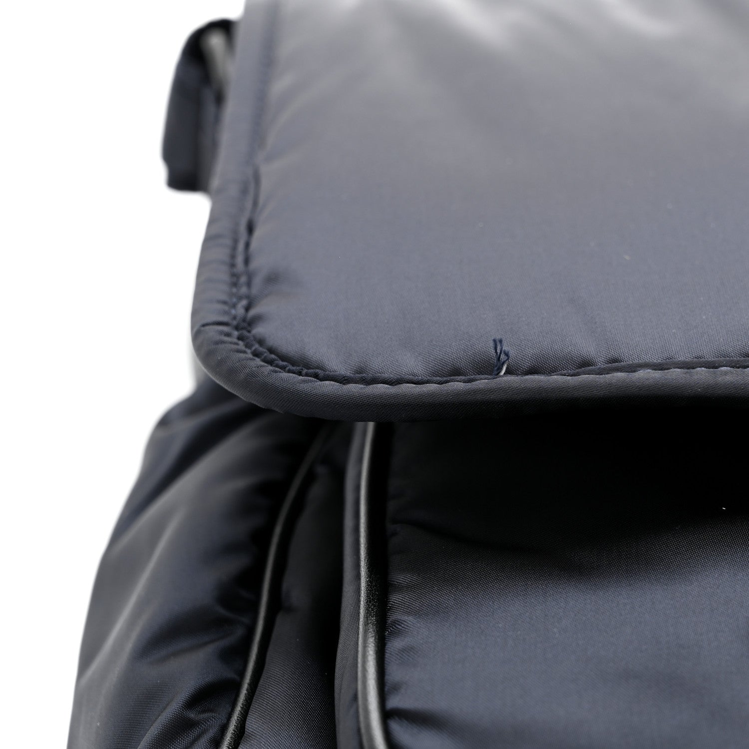 Saint Laurent Econyl Nylon Niki Messenger Blueberry Black 11 of 11