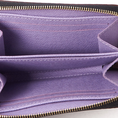 Louis Vuitton Monogram Multicolor Zippy Coin Purse Black Violet 7 of 8