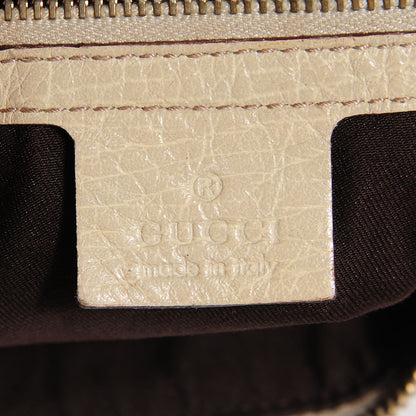 Gucci Monogram Medium Horsebit Chain Hobo Off White 6 of 7