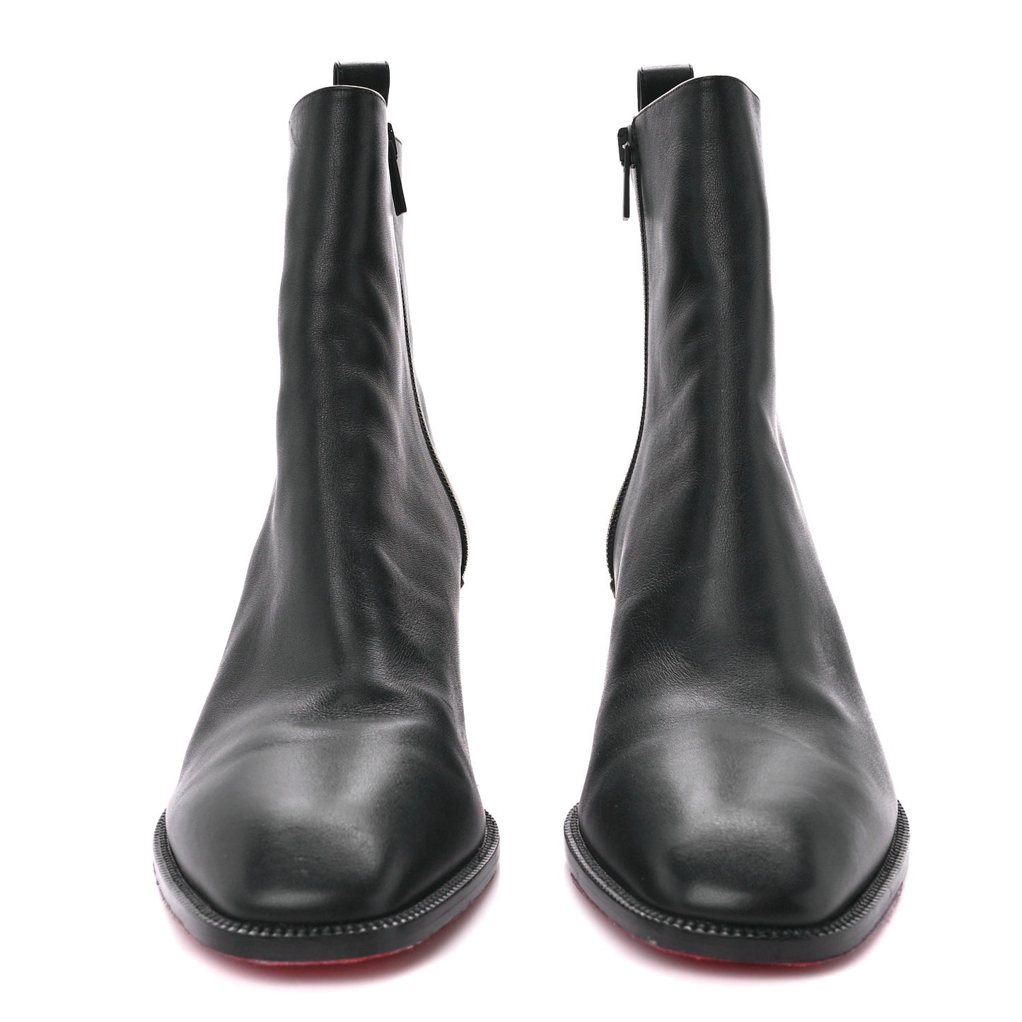 Calfskin Antilop Ankle Boots 41 Black