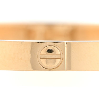 Cartier 18K Yellow Gold 6 Diamond Small LOVE Bracelet 16 4 of 7