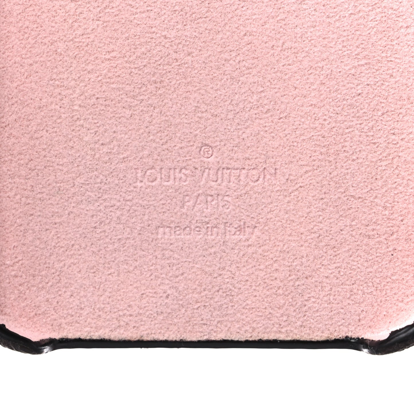 Monogram Bumper On Strap iPhone 13 Shoulder Strap Creme Pink