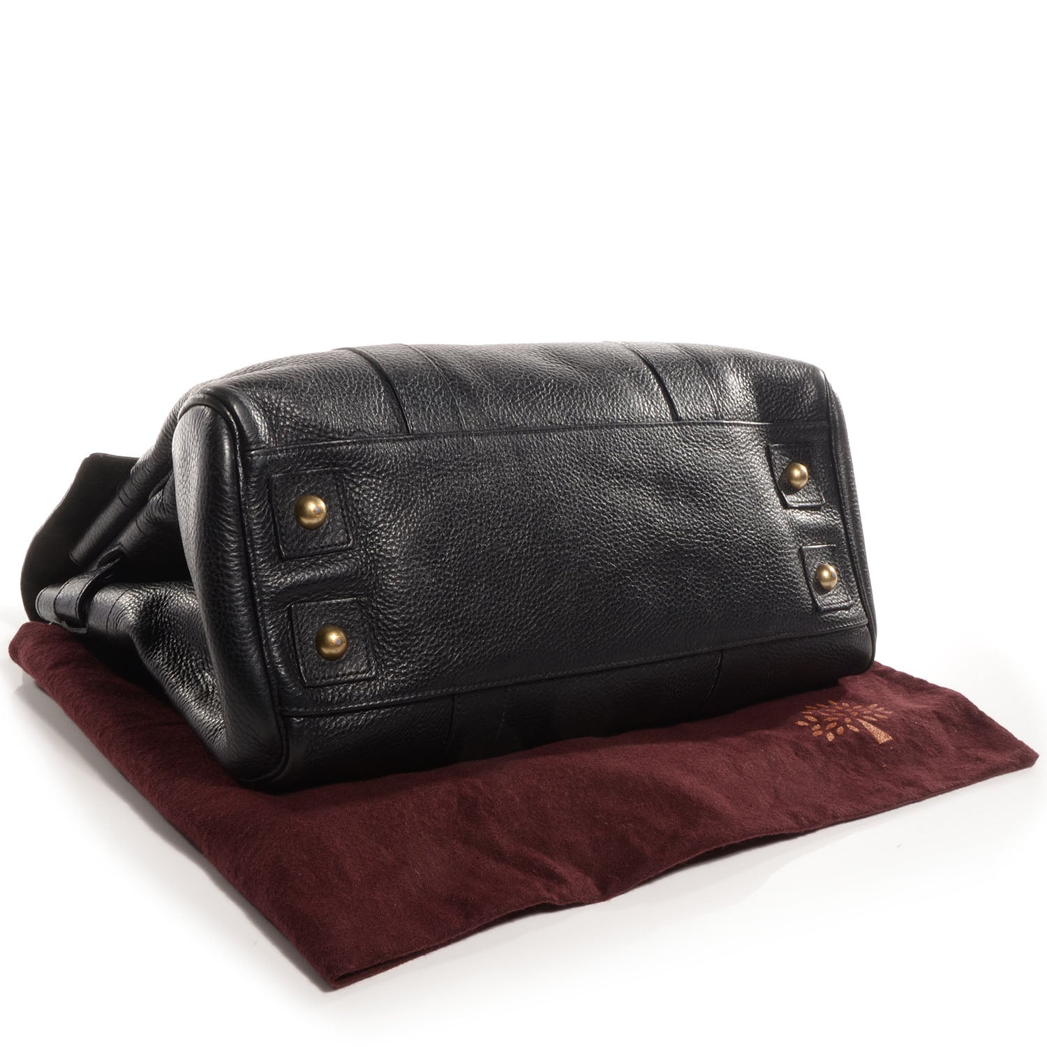 Mulberry Natural Leather Bayswater Black 4 of 10