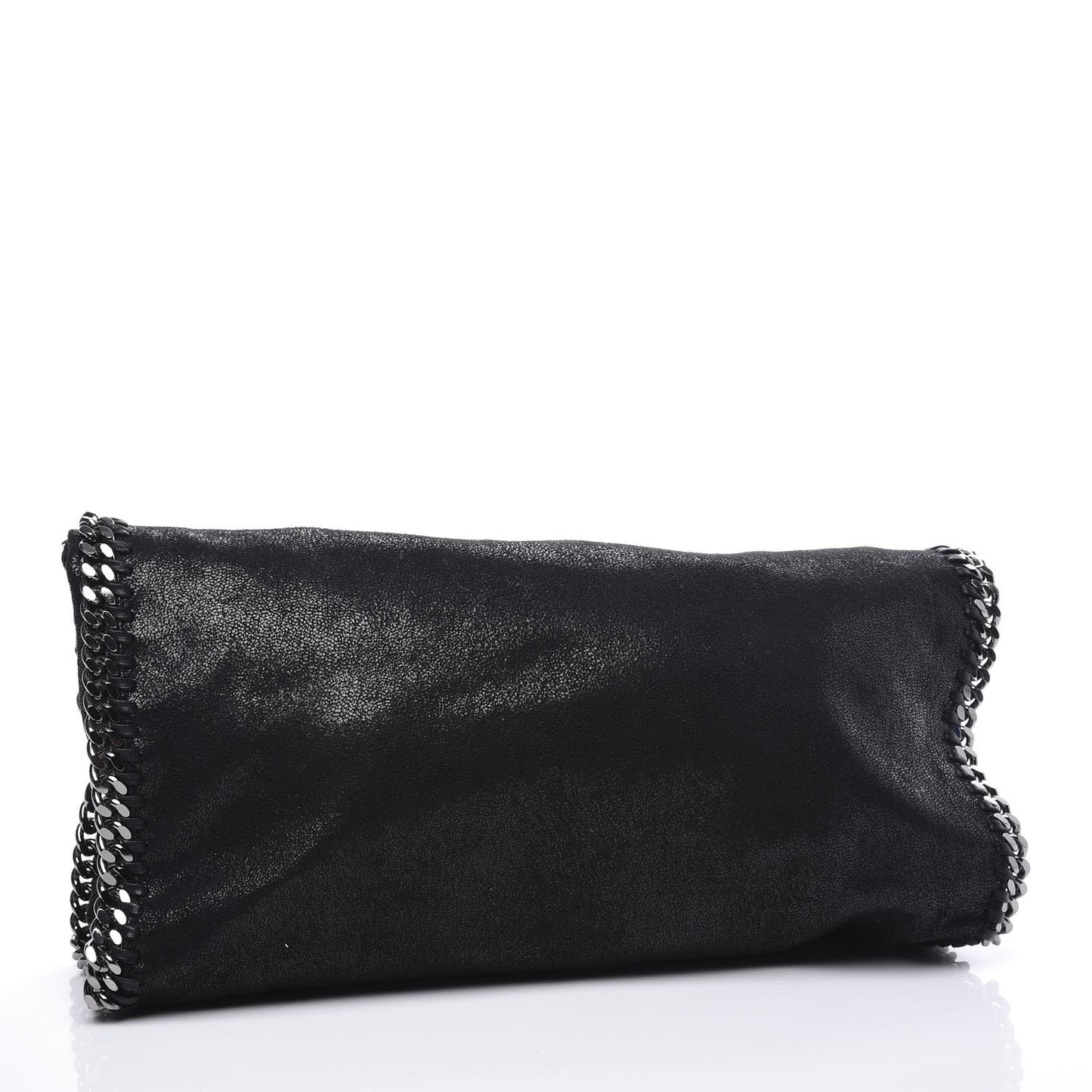 Shaggy Deer Falabella Fold Over Tote Black