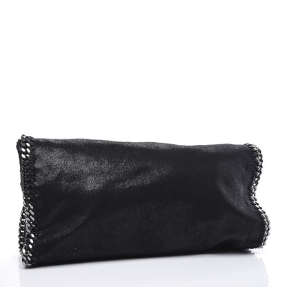 Stella McCartney Shaggy Deer Falabella Fold Over Tote Black 2 of 9
