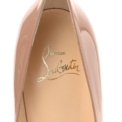 Christian Louboutin Patent Bianca 140 Pumps 36 Nude 6 of 11