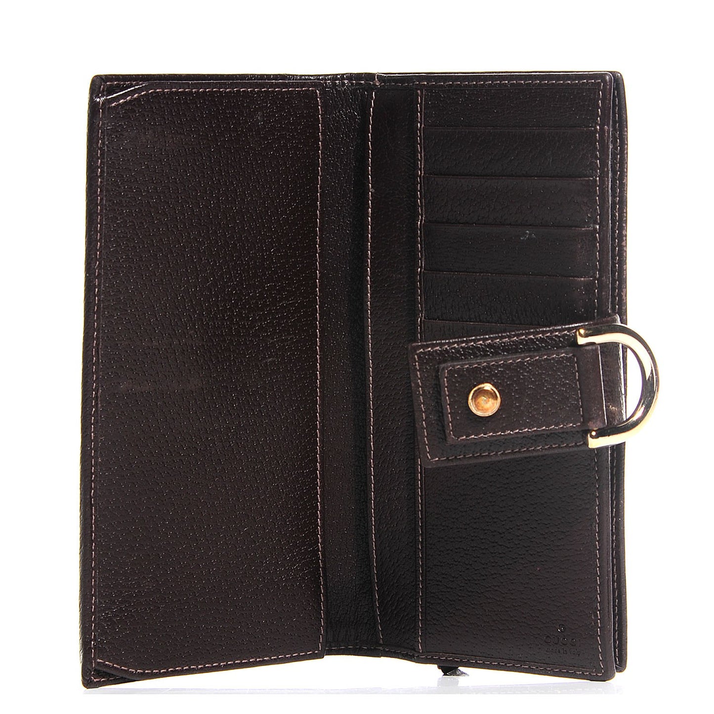 Monogram Abbey Continental Wallet Dark Brown