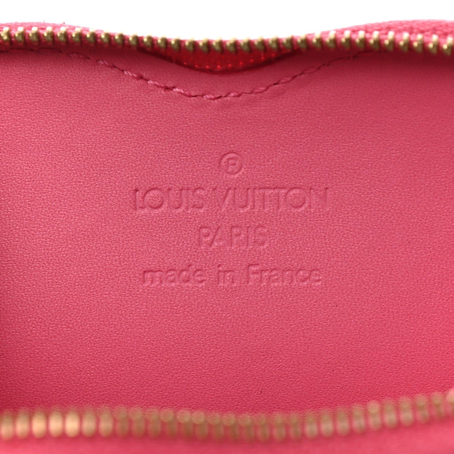Louis Vuitton Vernis Coeur Heart Coin Purse Framboise 6 of 7