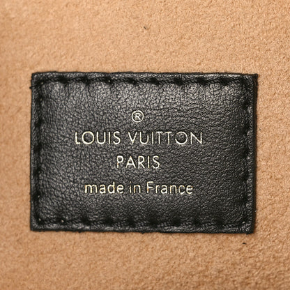 Louis Vuitton Calfskin Monogram On My Side MM Laurier Green Toffee Latte Beige 6 of 9