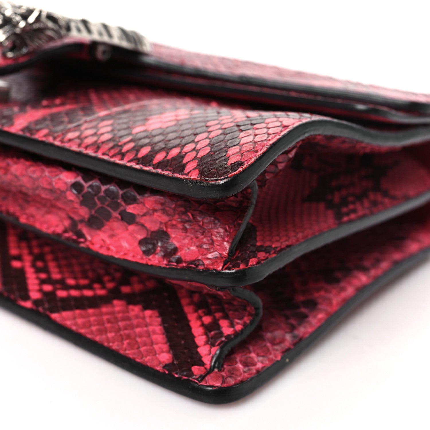 Gucci Snakeskin Small Dionysus Shoulder Bag Hot Pink 10 of 10