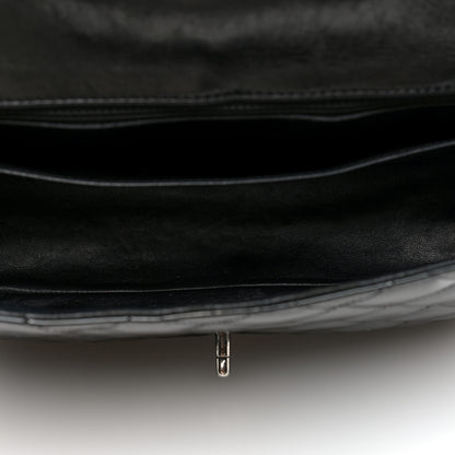 Chanel Patent Quilted Jumbo Double Flap Black 5 of 10