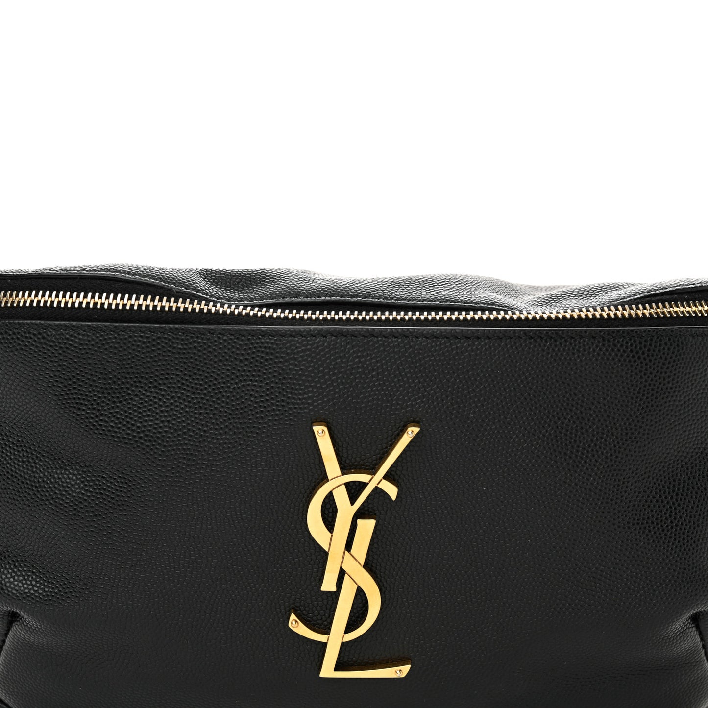 Grain De Poudre Monogram Belt Bag Black
