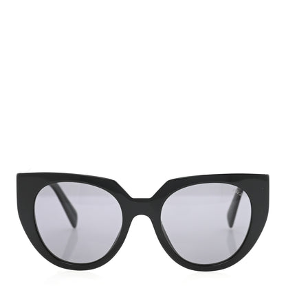 Prada Acetate Sunglasses SPR 14W Black Green 2 of 7