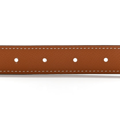 Hermes Swift Epsom 24mm Belt Strap 80 32 Vert Fizz Gold 4 of 6