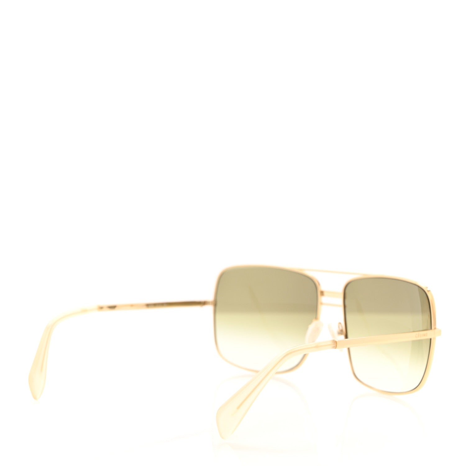 Celine Metal Sunglasses CL 41808/S Gold 4 of 7