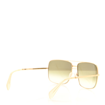 Celine Metal Sunglasses CL 41808/S Gold 4 of 7