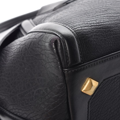 MCM Calfskin Lambskin Marion Bowler Bag Black 16 of 16