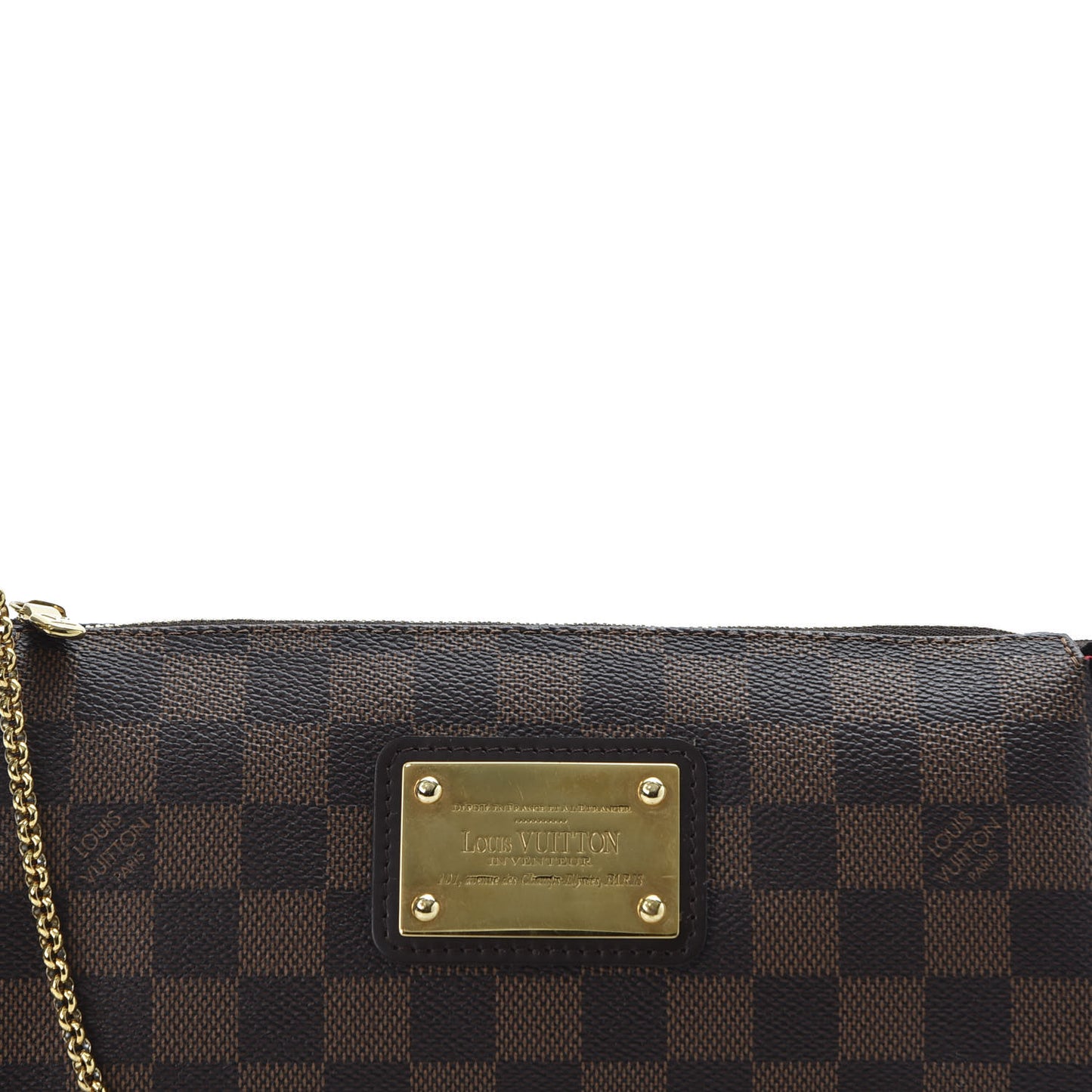 Damier Ebene Eva Clutch