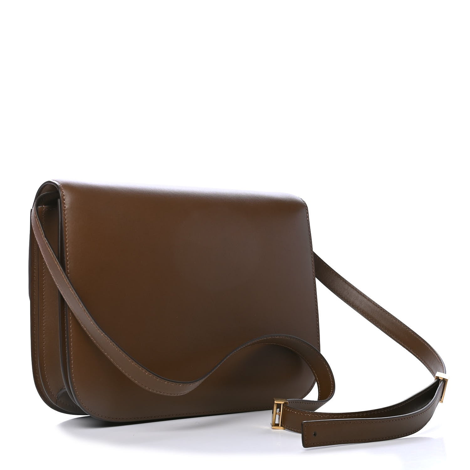 Celine Box Calfskin Medium Classic Box Flap Bag Camel 2 of 4