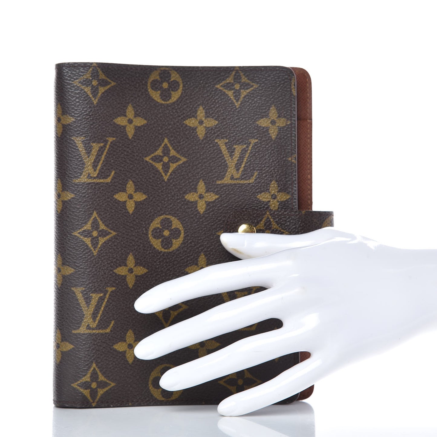 Monogram Medium Ring Agenda Cover