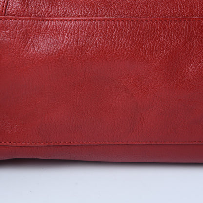 Balenciaga Sugar Goatskin Classic Gold Hardware City Rouge Rouge Coquelicot 12 of 20