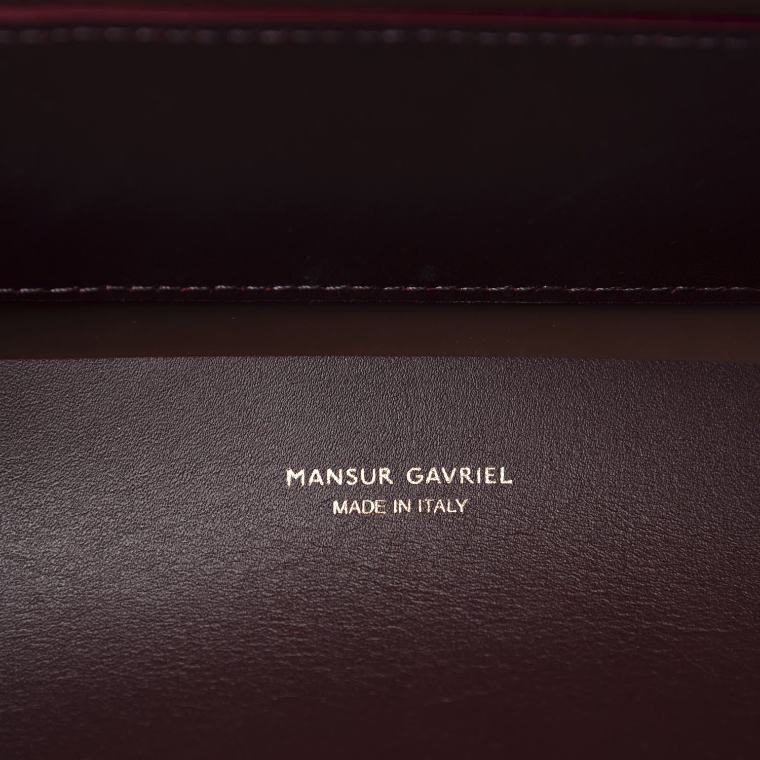 Mansur Gavriel Calfskin Mini Lady Bag Caber 8 of 9