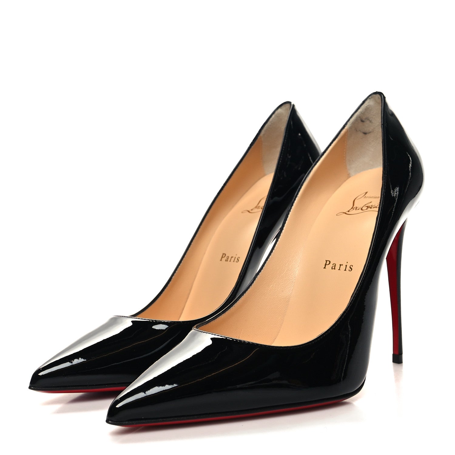 Christian Louboutin Patent So Kate 100 Pumps 40 Black 3 of 8
