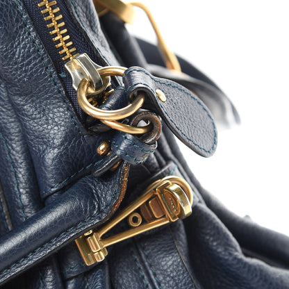 Chloe Calfskin Medium Paraty Navy 15 of 17