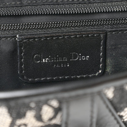 Christian Dior Monogram Saddle Bag Black 6 of 17
