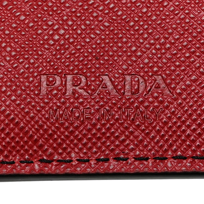 Prada Saffiano Bi-Fold Wallet Black 6 of 8