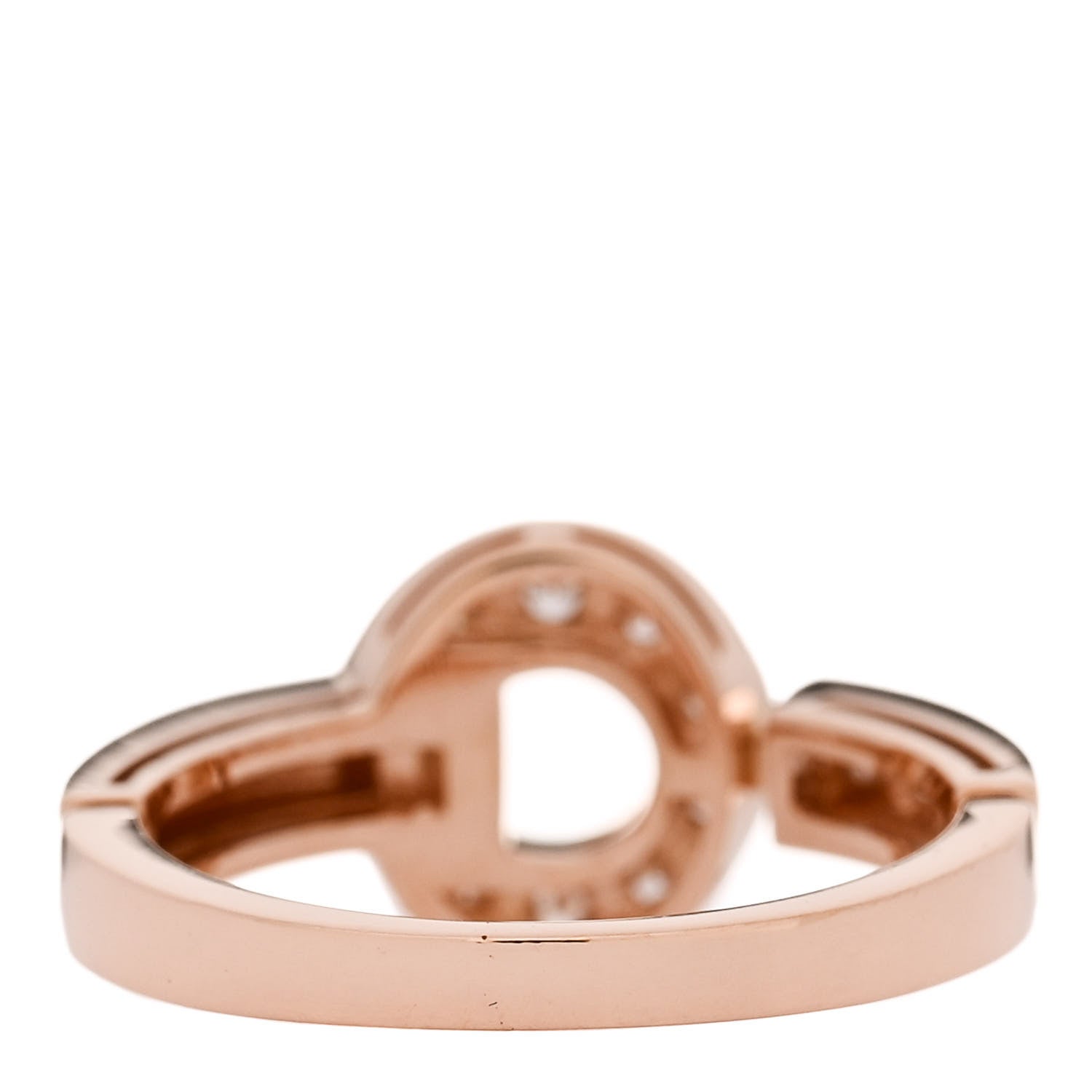 Bulgari 18K Rose Gold Diamond Bvlgari Bvlgari Ring 54 6.75 3 of 6