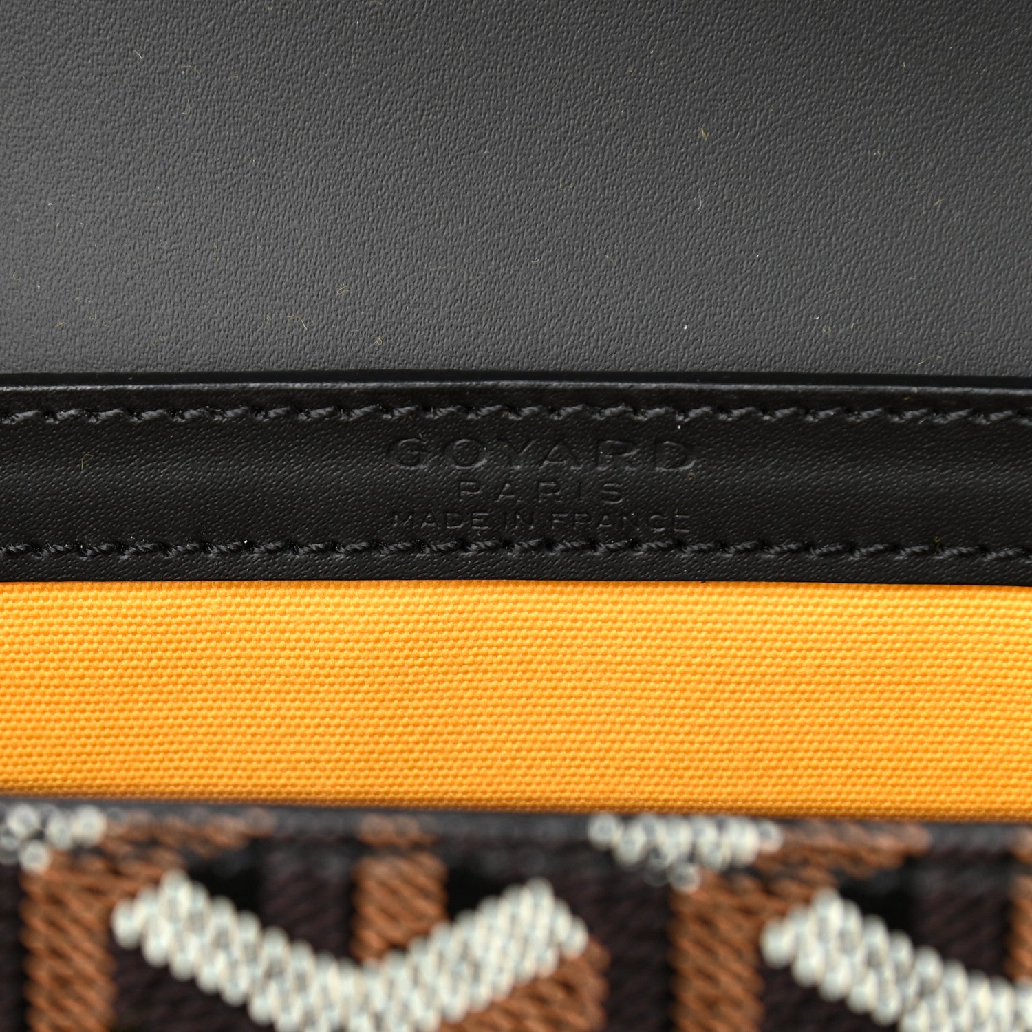 Goyard Goyardine Structure Mini Saigon Black 6 of 9