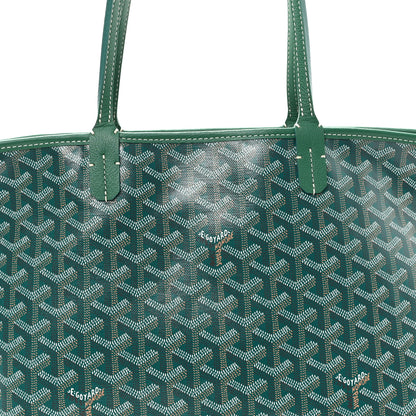 Goyard Goyardine Artois PM Green 8 of 10