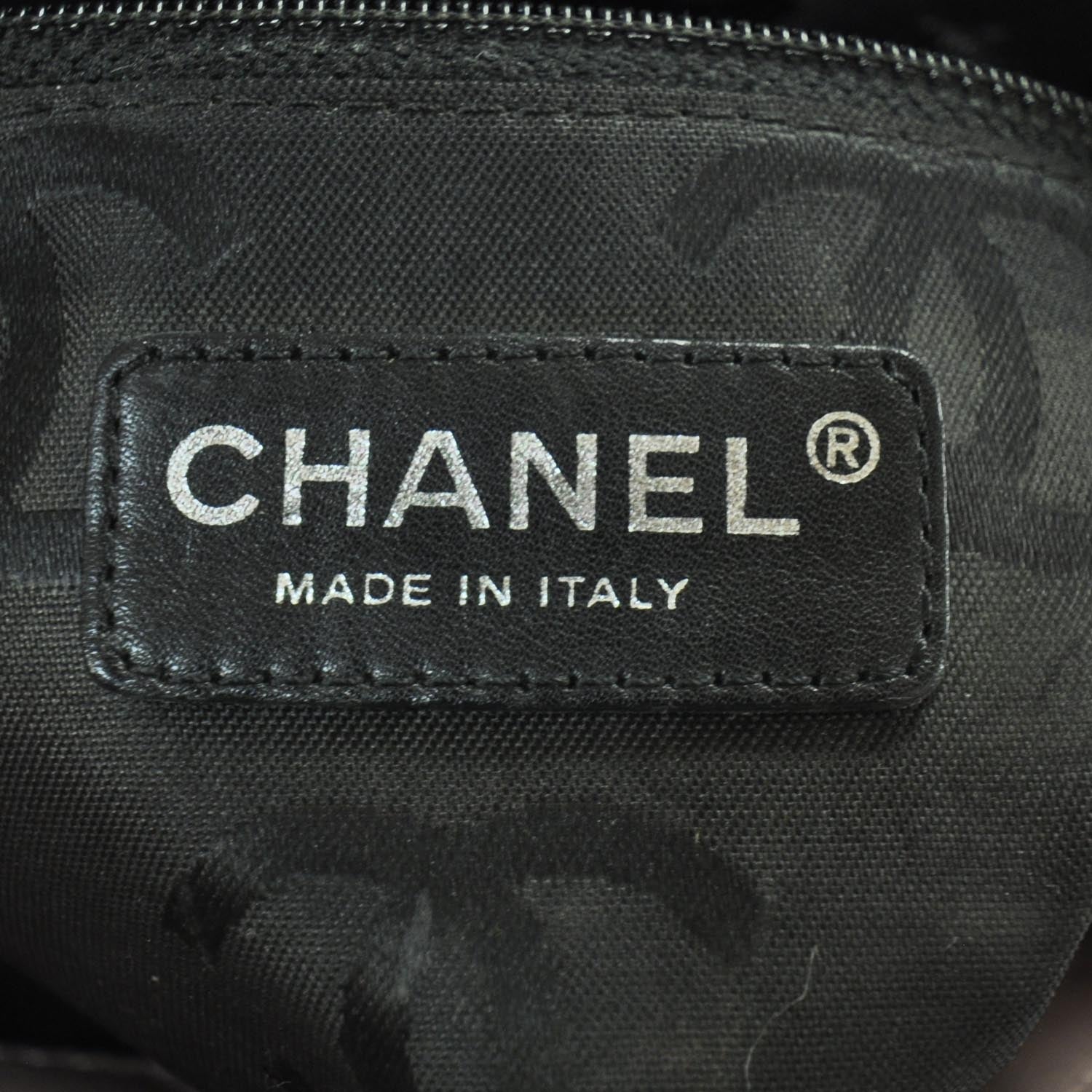 Chanel Calfskin Quilted Medium Cambon Tote Pink Black 8 of 10