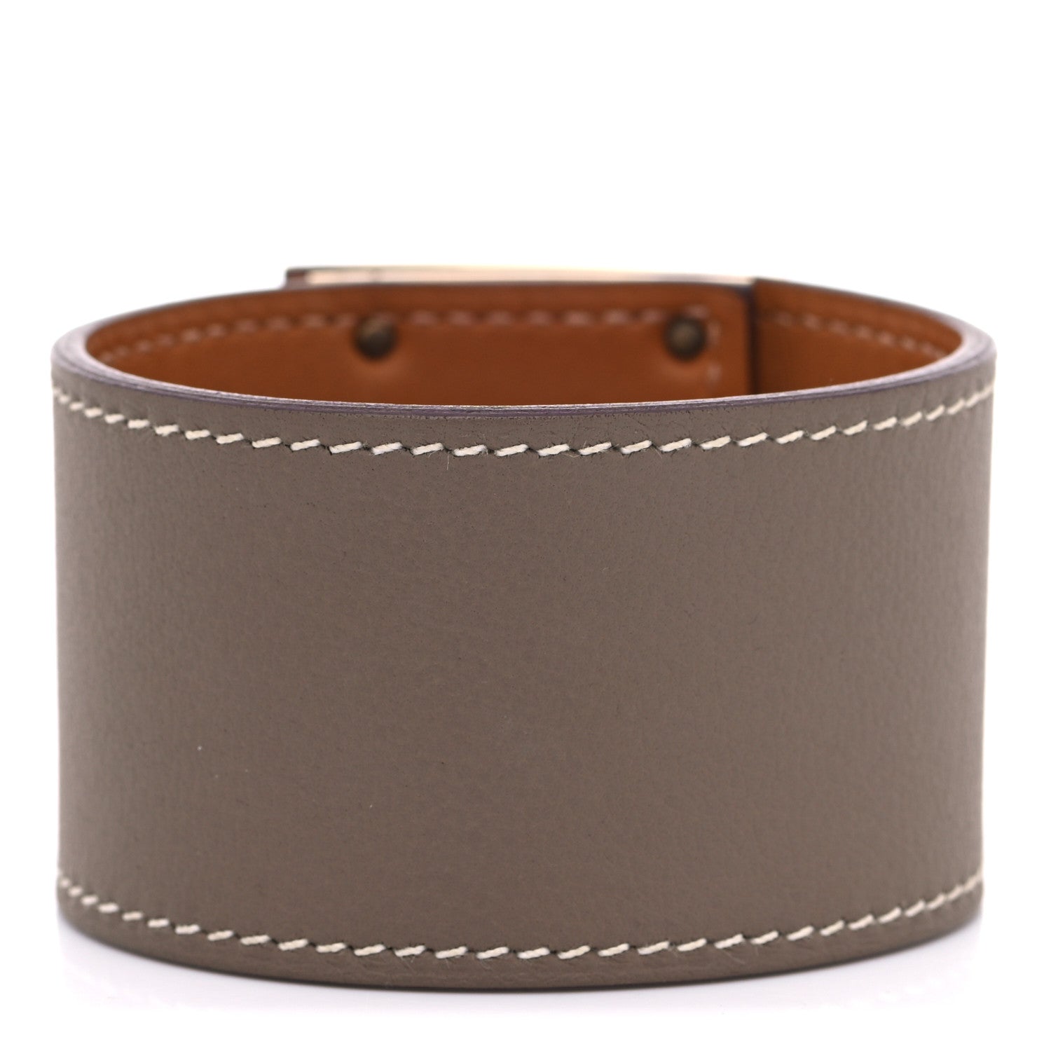 Hermes Swift Kelly Dog Bracelet T2 Etoupe 3 of 7