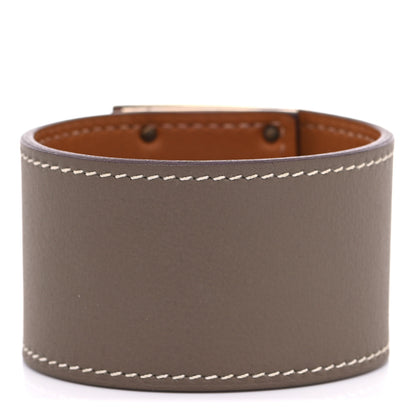 Hermes Swift Kelly Dog Bracelet T2 Etoupe 3 of 7
