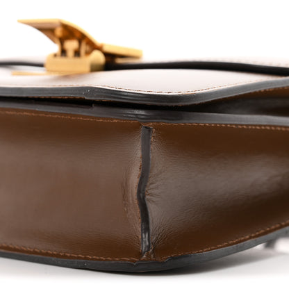 Celine Box Calfskin Teen Classic Box Flap Bag Camel 10 of 10
