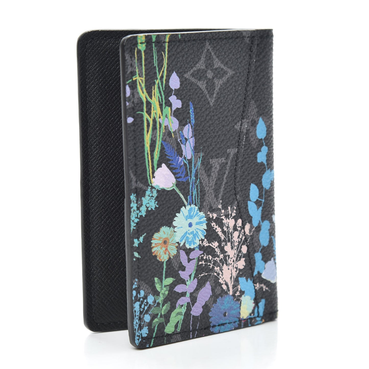 Monogram Eclipse Flower Print Pocket Organizer NM