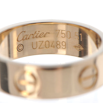 Cartier 18K Yellow Gold 5.5mm LOVE Ring 51 5.75 4 of 6