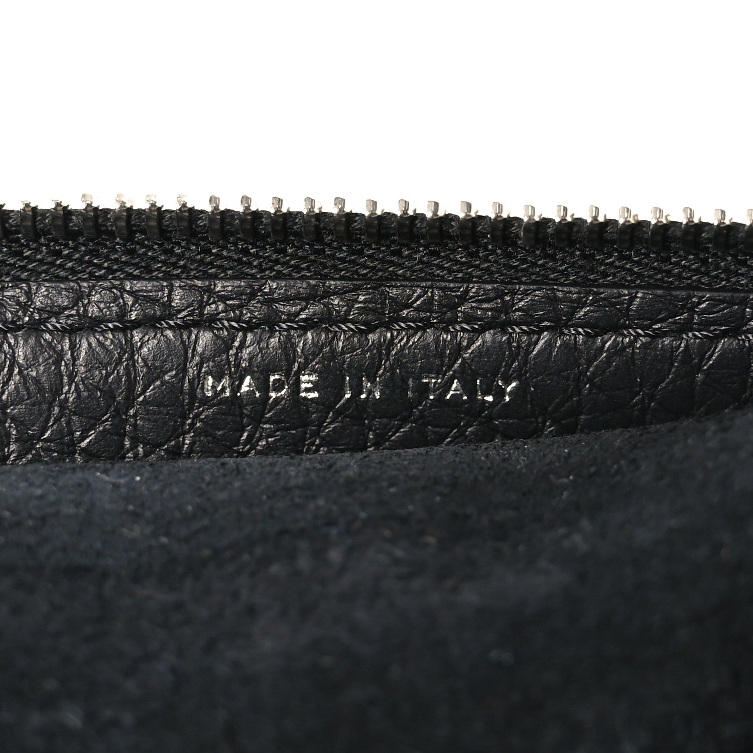 The Row Grained Calfskin Large Slouchy Banana Bag Black 13 of 19