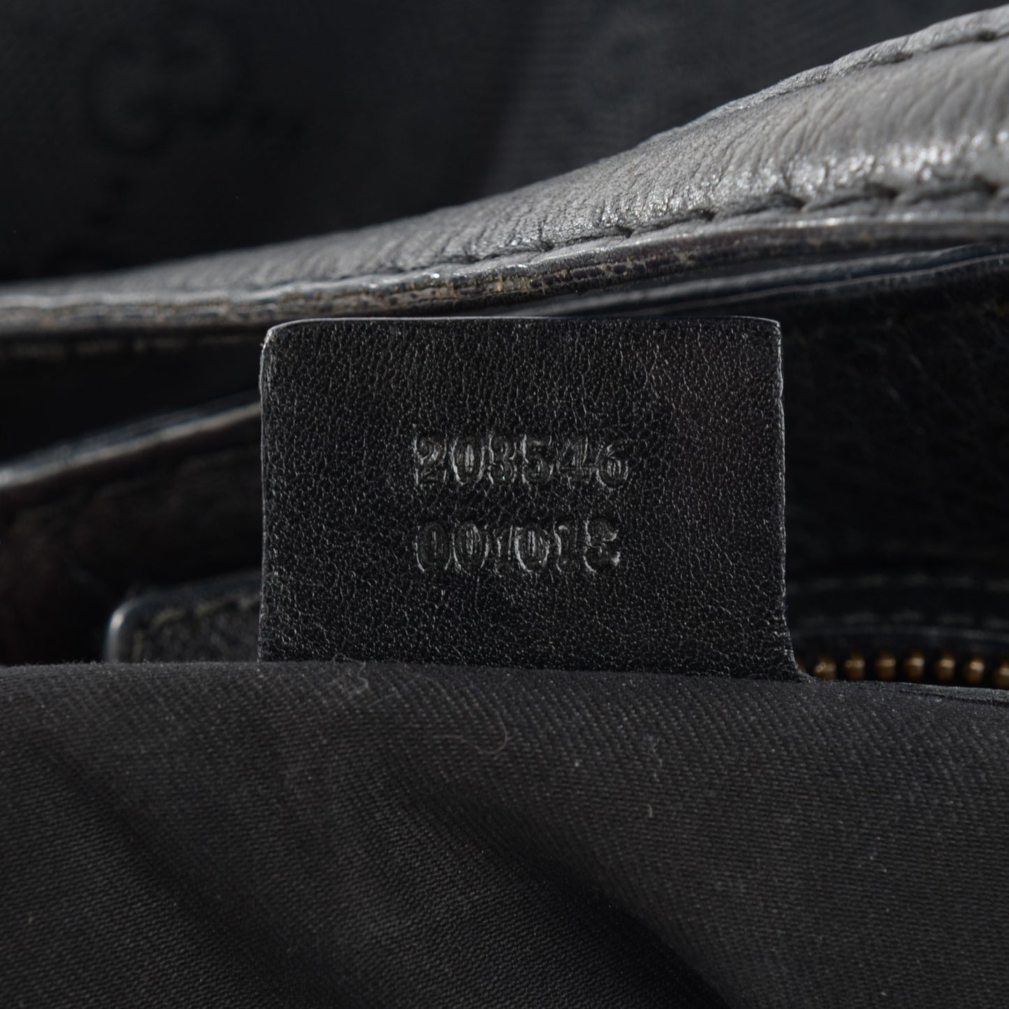 Monogram Medium Jockey Tote Black
