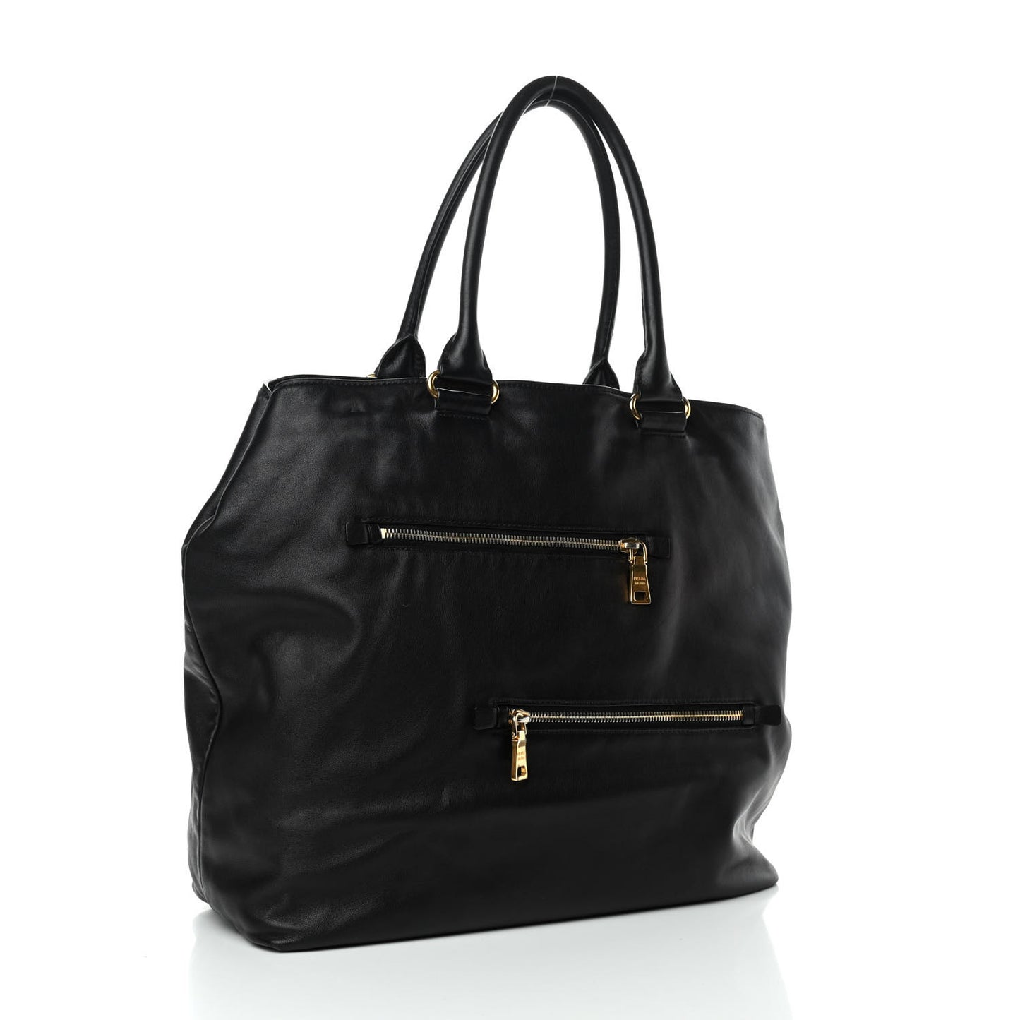 Soft Calf Tote Black