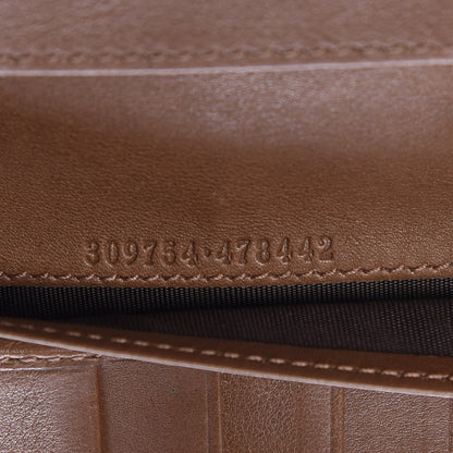 Gucci Microguccissima Nice Continental Wallet Brown 10 of 11