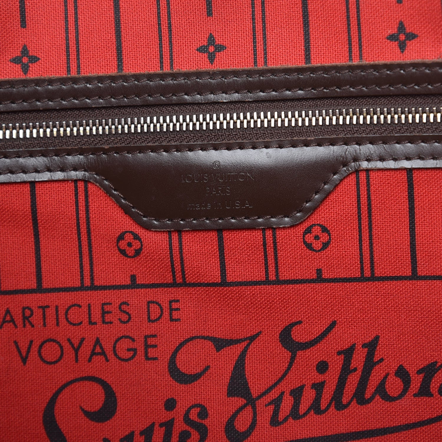 Louis Vuitton Damier Ebene Neverfull GM 7 of 16