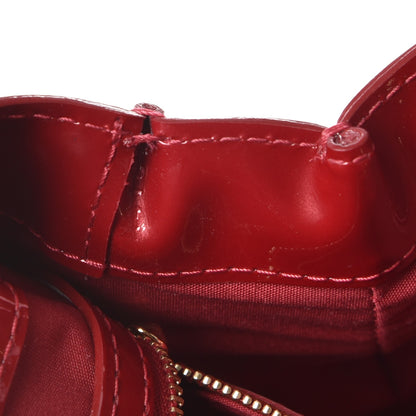 Louis Vuitton Vernis Rayures Wilshire PM Pomme D'Amour 7 of 7