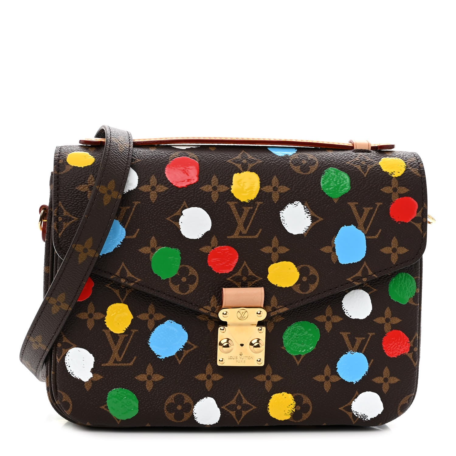 Louis Vuitton LV x YK Monogram Dots Pochette Métis 1 of 9