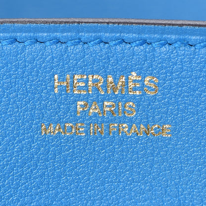 Hermes Swift Birkin 25 Bleu Zanzibar 28 of 33