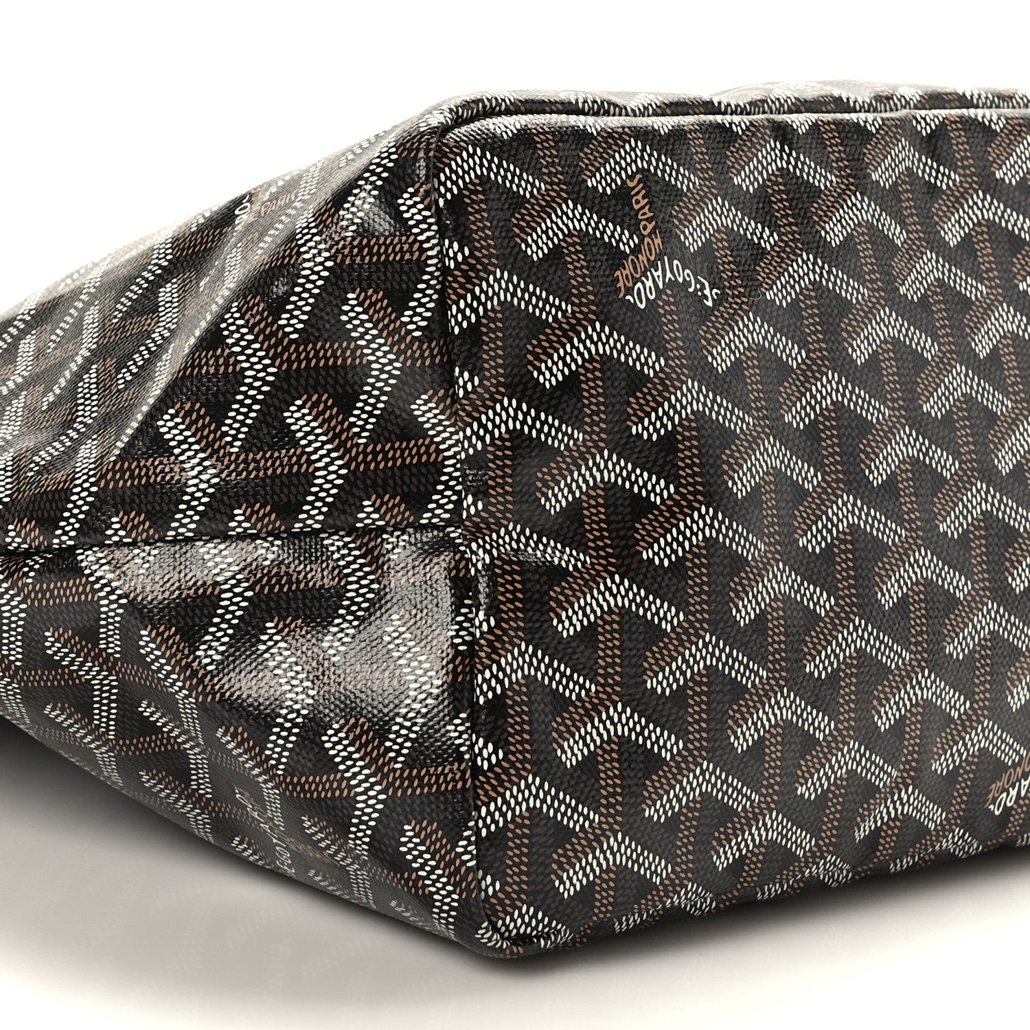 Goyard Goyardine Saint Louis PM Black Gold 9 of 10