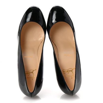 Christian Louboutin Patent Fifi 85 Pumps 37.5 Black 2 of 8