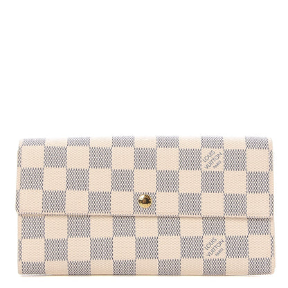 Louis Vuitton Damier Azur Sarah Wallet 1 of 7